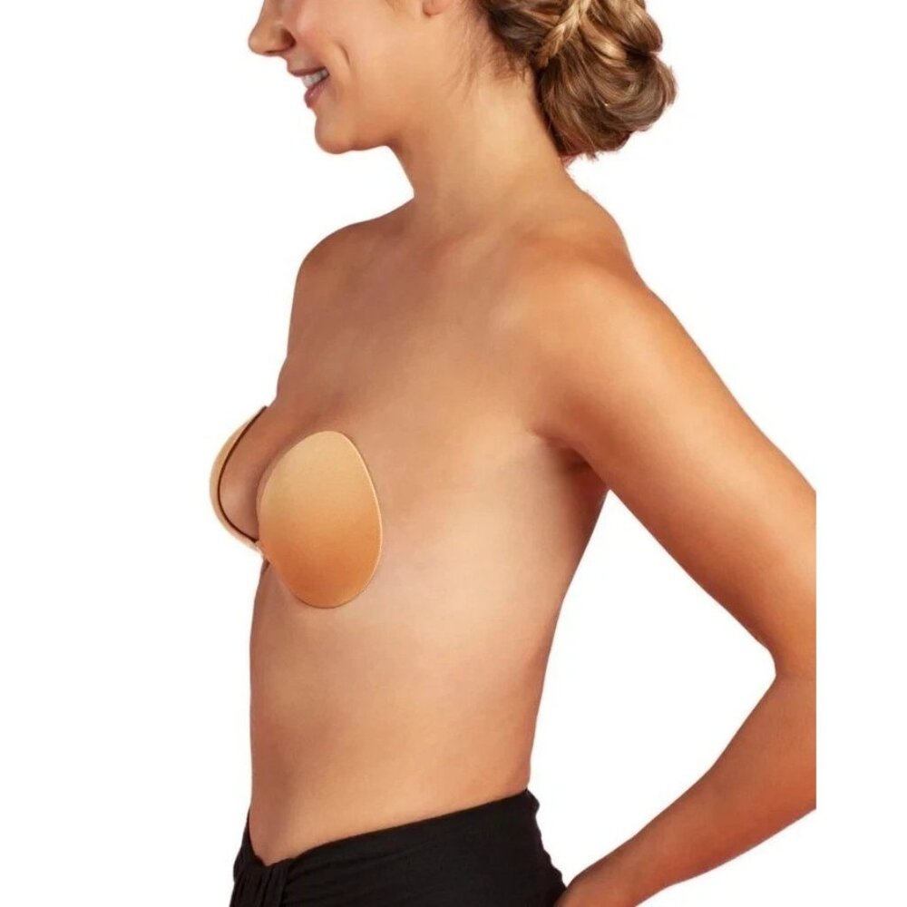 Fashion Forms Seamless NuBra Ultralite Push-Up – NUDE, Size A NIB UNUSED $60